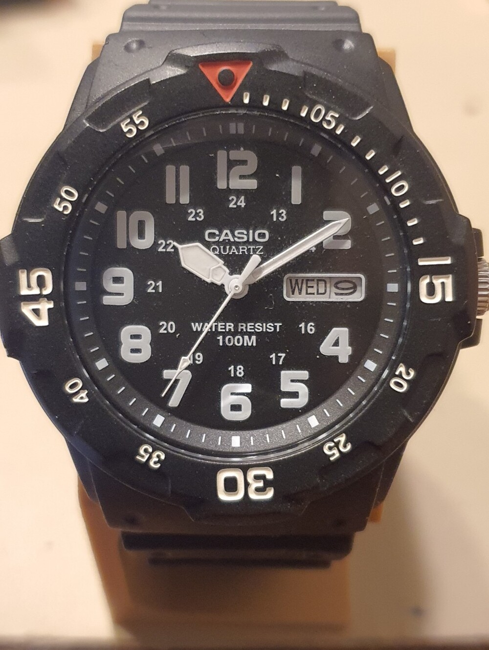 Casio MRW-200H Black/White Diver Style Men's Watch